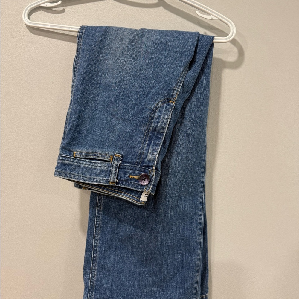 Classic Blue Denim cropped Jeans